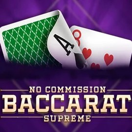 Baccarat Supreme logo by OneTouch Games at Wild Robin Casino