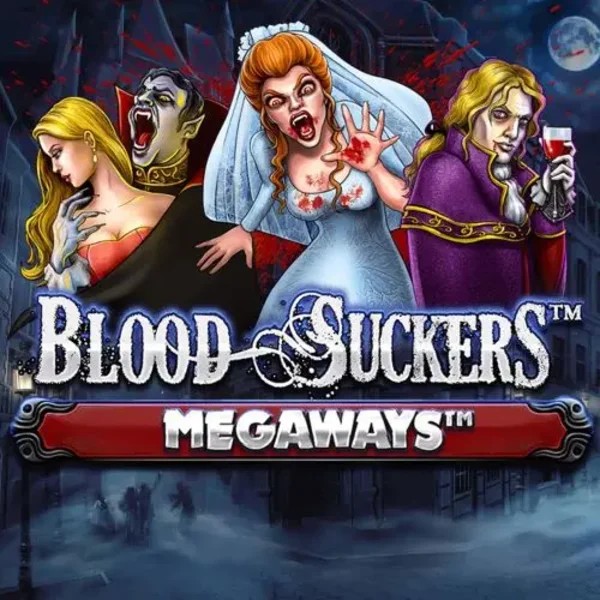 Blood Suckers Megaways logo by Red Tiger Gaming Wild Robin Casino