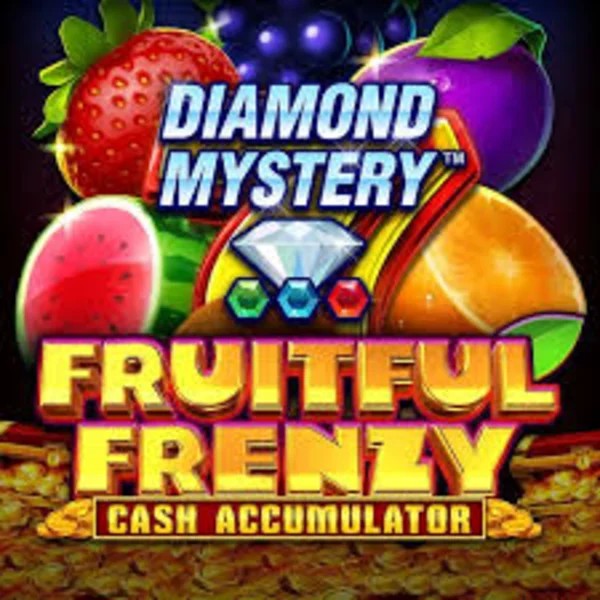 Diamond Mystery Fruitful Frenzy Cash Accumulator slot visual from Greentube available on wildsrobincasino.com