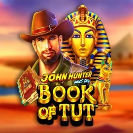John Hunter and the Book of Tut by Pragmatic Play, showcased at wildsrobincasino.com – game logo