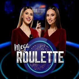 Mega Roulette game by Pragmatic Play – logo hosted on Wild Robin Casino
