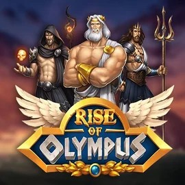 Rise of Olympus by Play'n GO, showcased at wildsrobincasino.com – game logo